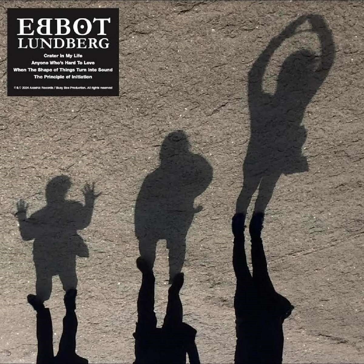 CD Shop - EBBOT LUNDBERG WHEN THE SHAPE OF THIN...
