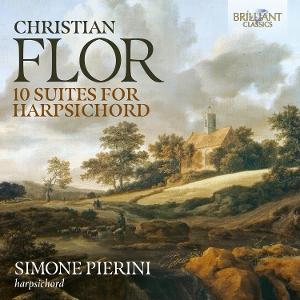 CD Shop - SIMONE PIERINI CHRISTIAN FLOR: 10 SUITES FOR HARPSICHORD