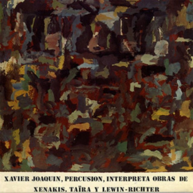 CD Shop - XAVIER JOAQUIN INTERPRETA OBRAS DE XENAK