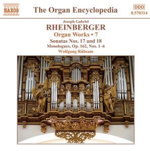 CD Shop - J.J. RHEINBERGER ORGAN WORKS VOL.7