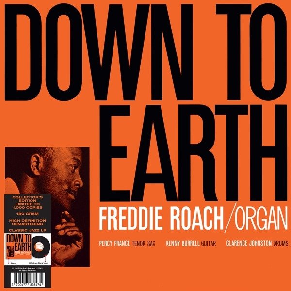 CD Shop - FREDDIE ROACH DOWN TO EARTH