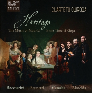 CD Shop - CUARTETO QUIROGA HERITAGE - THE MUSIC O...