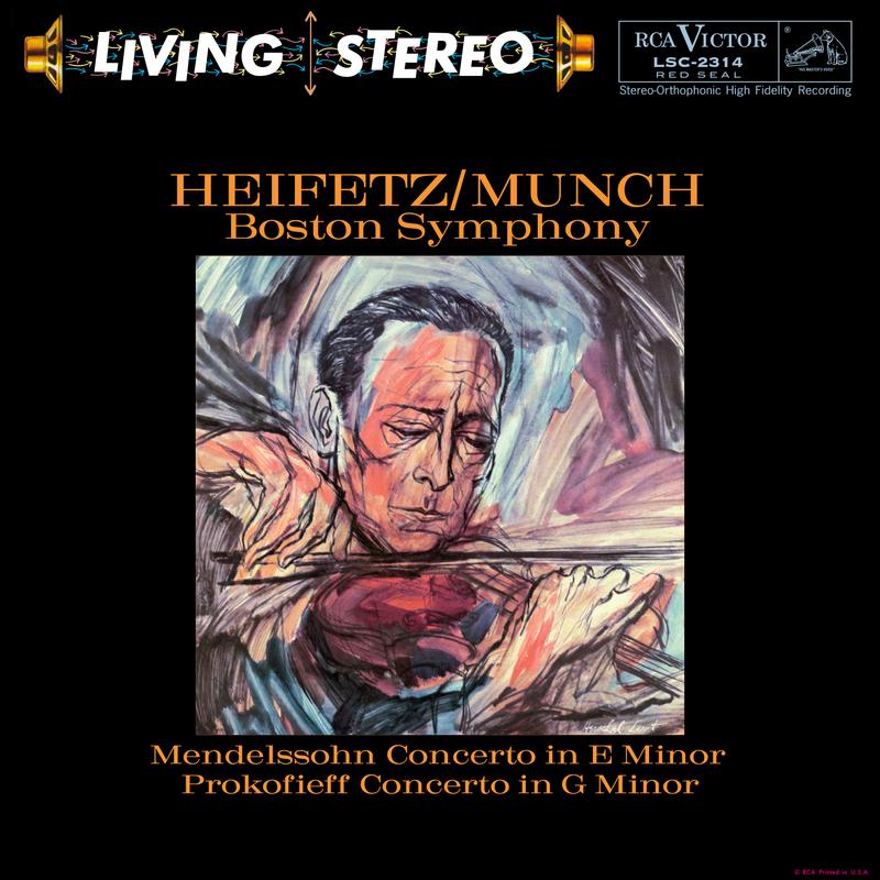 CD Shop - JASCHA HEIFETZ,CHARLES MUNCH,BOSTON SYMPHONY ORCHESTRA MENDELSSOHN: CONCERTO ...