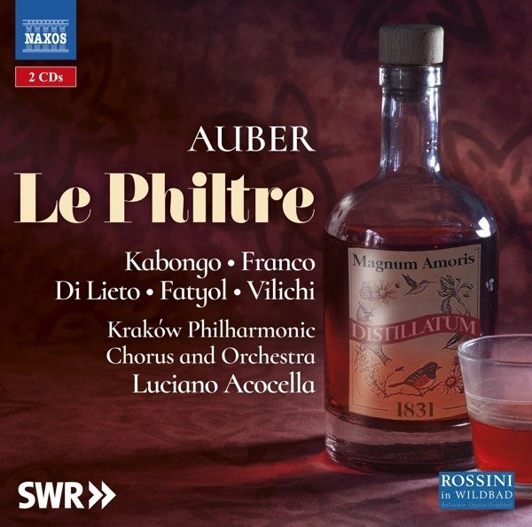 CD Shop - LUIZA FATYOL AUBER: LE PHILTRE