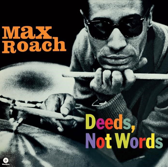 CD Shop - MAX ROACH DEEDS, NOT WORDS