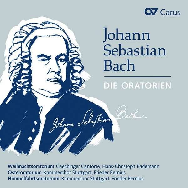 CD Shop - GAECHINGER CANTOREY,HANS-CHRISTOPH RADEMANN,KAMMERCHOR STUTTGART,FRIEDER BERNIUS JOHANN SEBASTIAN BACH:...