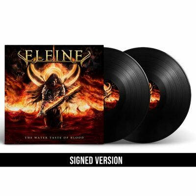 CD Shop - ELEINE WATER TASTE OF BLOOD BLACK SIGNED LTD.