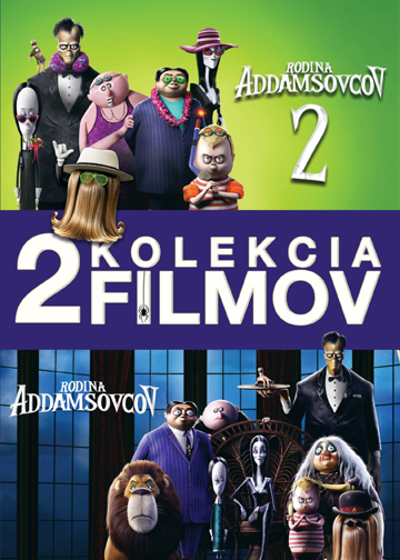 CD Shop - FILM RODINA ADDAMSOVCOV KOLEKCIA 1.+2. 2DVD (SK)