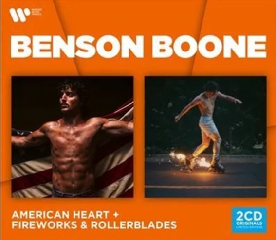 CD Shop - BOONE, BENSON AMERICAN HEART & FIREWORKS AND ROLLERBLADES