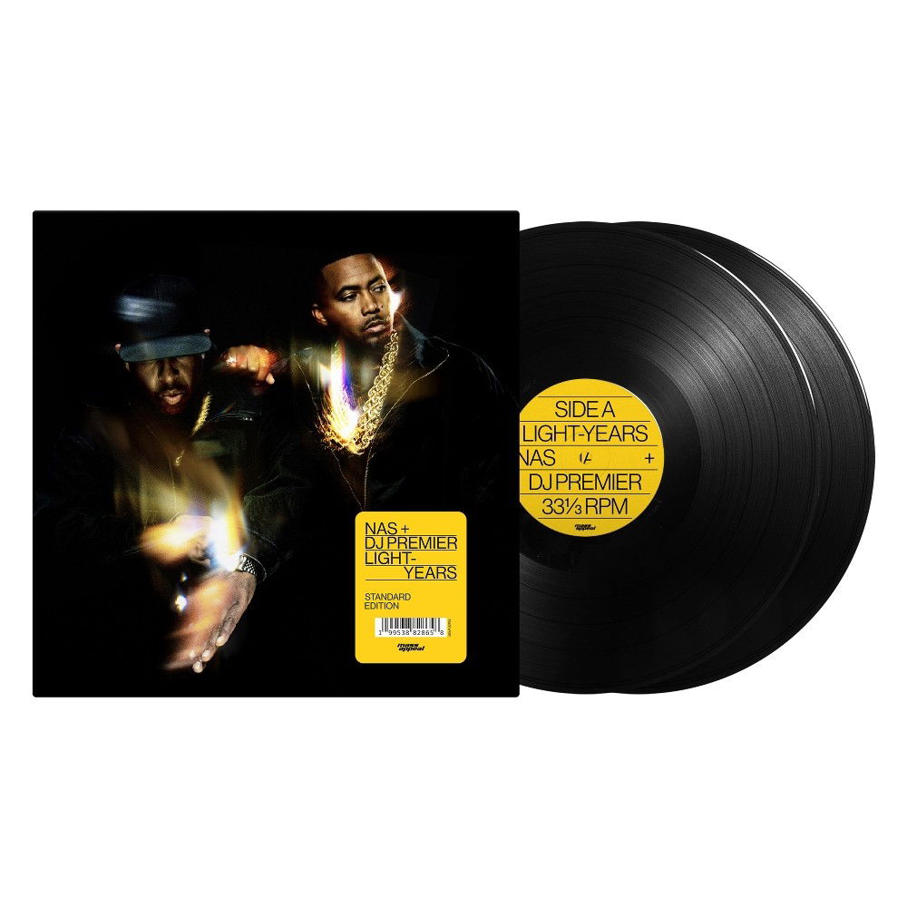 CD Shop - NAS AND DJ PREMIER LIGHT-YEARS BLACK L