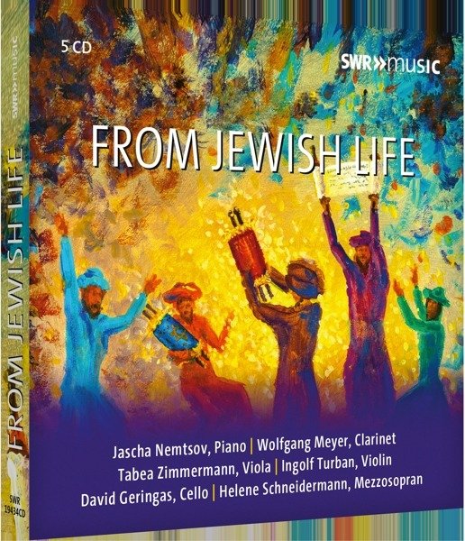 CD Shop - JASCHA NEMTSOV FROM JEWISH LIFE-BOX SET-