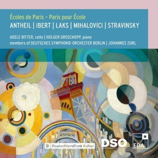 CD Shop - DEUTSCHES SYMPHONIE-ORCHESTER BERLIN,ADELE BITTER,HOLGER GROSCHOPP IBERT: ECOLES DE PARIS...
