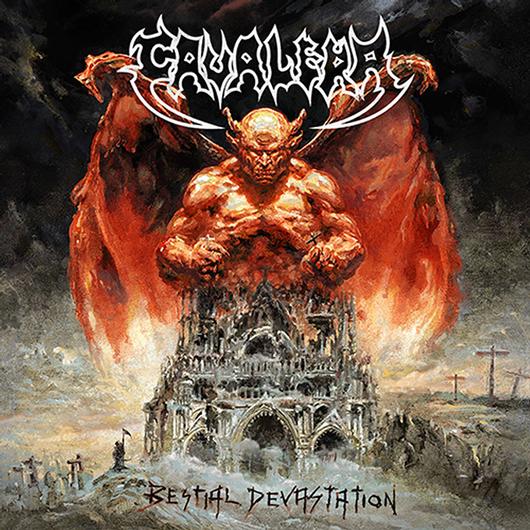 CD Shop - CAVALERA CONSPIRACY Bestial Devastation (Orange - Black) LP