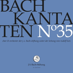 CD Shop - CHOIR & ORCHESTRA OF THE J.S. BACH FOUNDATION BACH KANTATEN NO.35