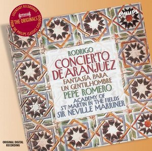 CD Shop - ROMERO/MARRINER/ASMF CONCIERTO/FANTASIA