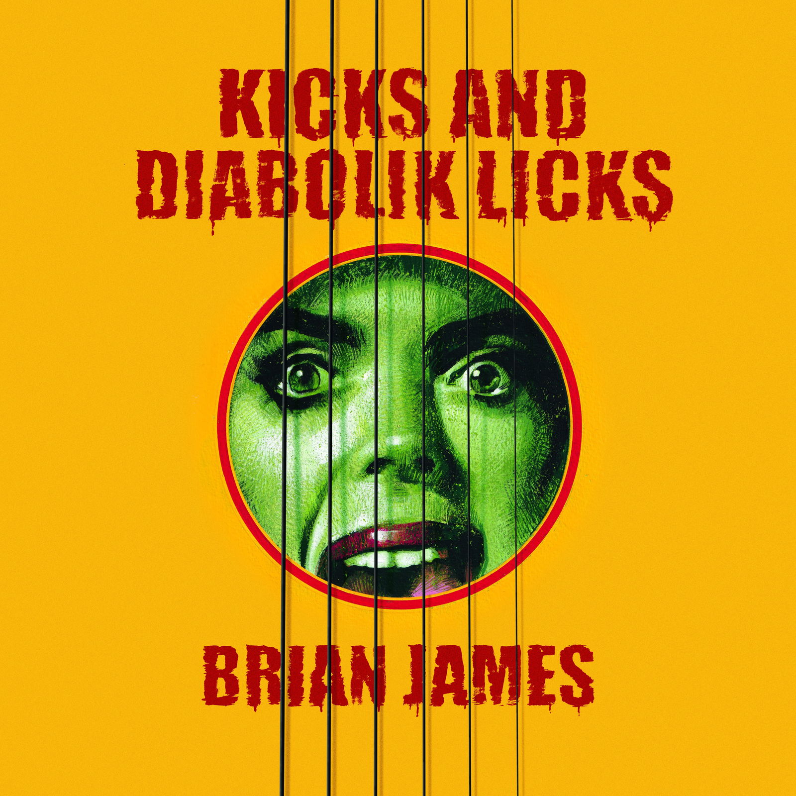 CD Shop - BRIAN JAMES KICKS... AND DIABOLIK ...