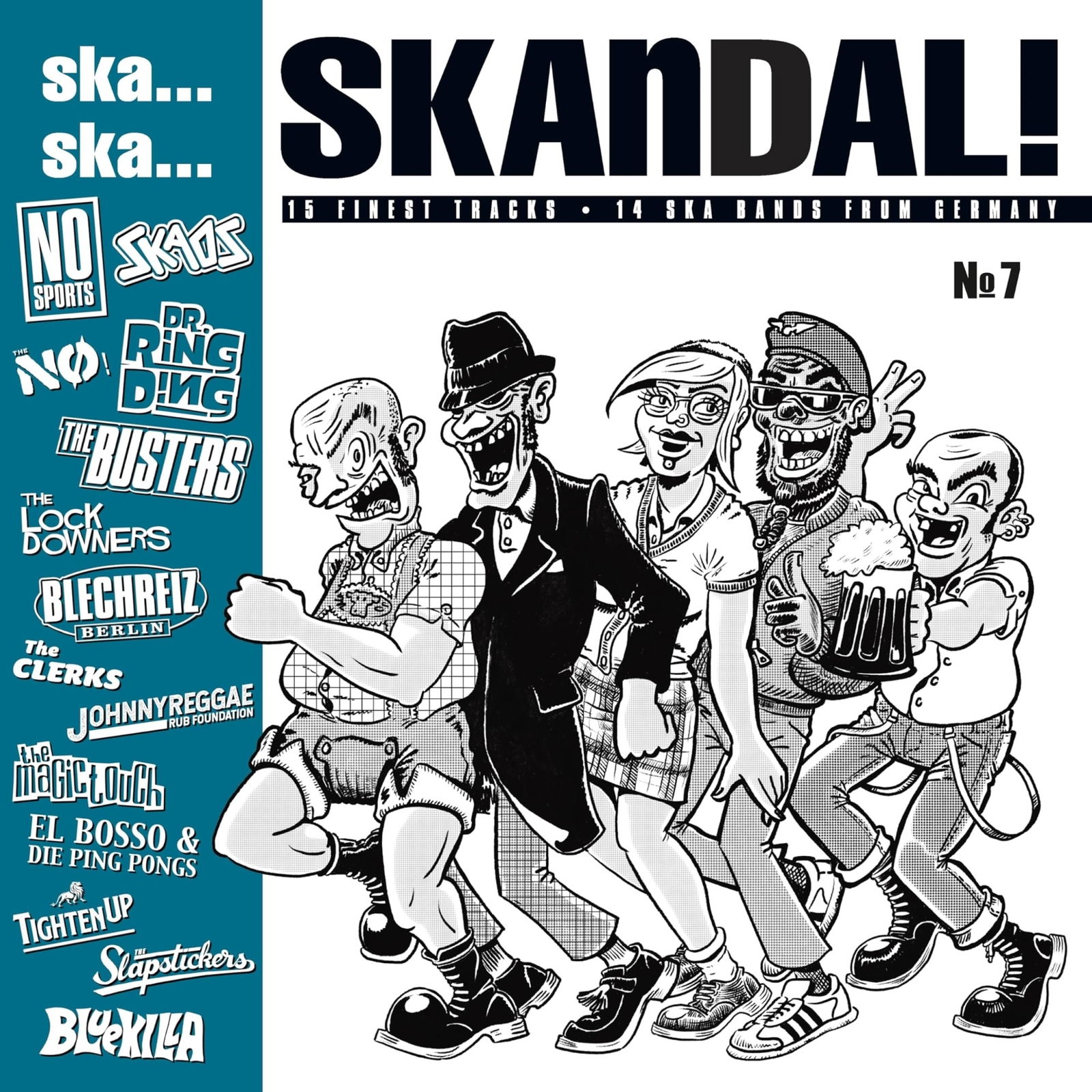 CD Shop - VARIOUS ARTISTS SKA SKANDAL VOL. 7