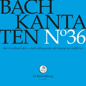CD Shop - CHOIR & ORCHESTRA OF THE J.S. BACH FOUNDATION BACH KANTATEN NO.36