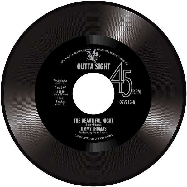 CD Shop - JIMMY JAMES THOMAS BEAUTIFUL NIGHT/ABOVE ...