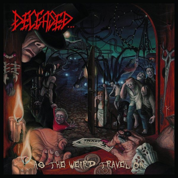 CD Shop - DECEASED AS THE WEIRD TRAVEL ON