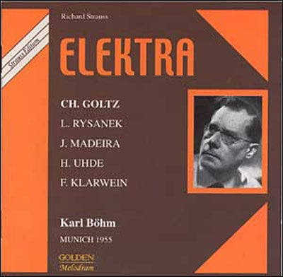 CD Shop - KARL BOHM RICHARD STRAUSS: ELEKT...
