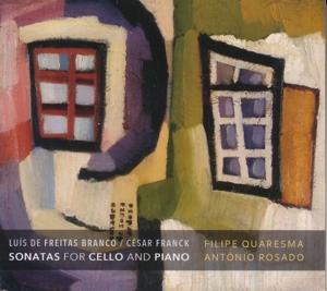 CD Shop - QUARESMA, FILIPE & ANTONI SONATS FOR CELLO AND PIANO - L. FREITAS BRANCO/C. FRANCK
