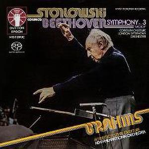 CD Shop - STOKOWSKI, LEOPOLD \"Beethoven: Symphony No. 3 \"\"Eroica\"\"/Coriolan Overture & Bonus Work - Brahms: Academic Festival Overture\"