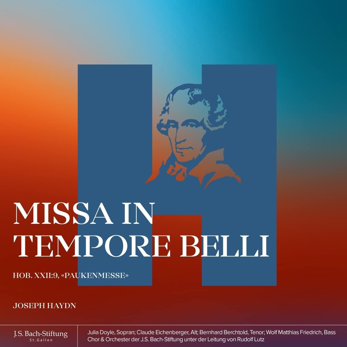 CD Shop - CHOIR & ORCHESTRA OF THE J.S. BACH FOUNDATION HAYDN: MISSA IN TEMPORE..