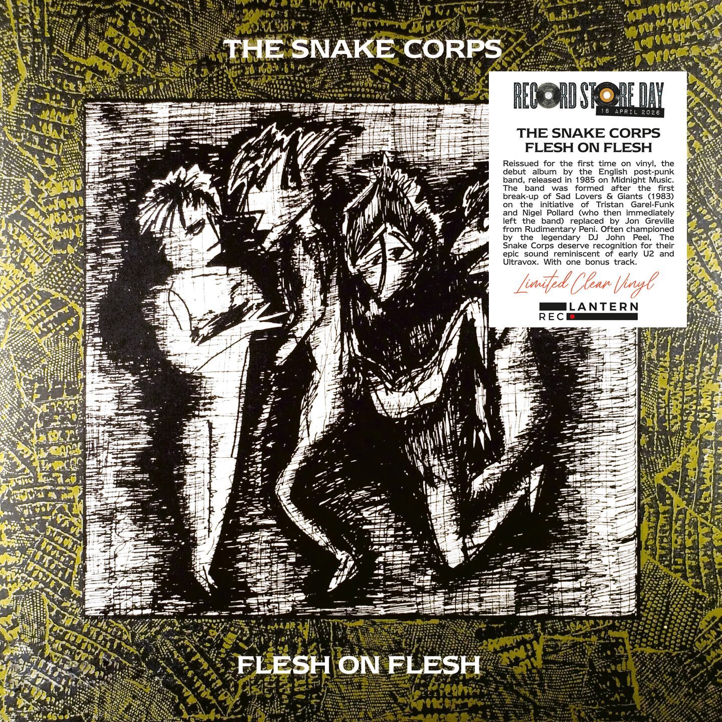 CD Shop - THE SNAKE CORPS FLESH ON FLESH