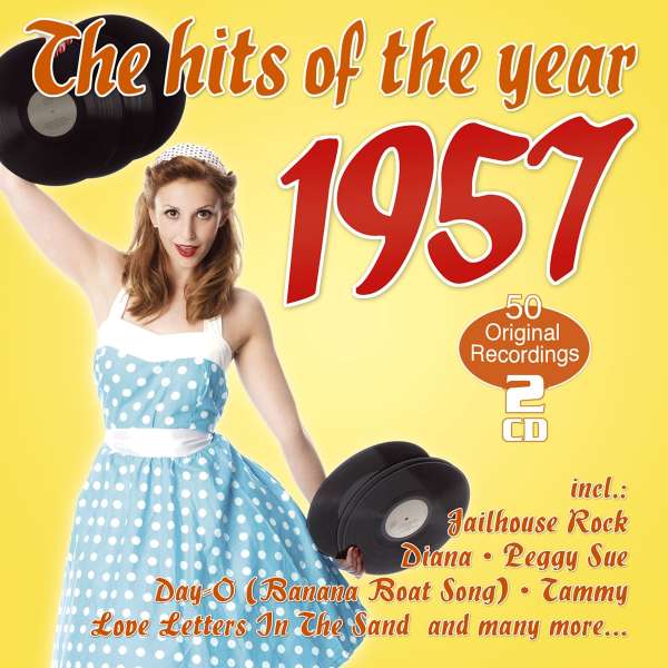 CD Shop - VARIOUS ARTISTS THE HITS OF THE YEAR 1957