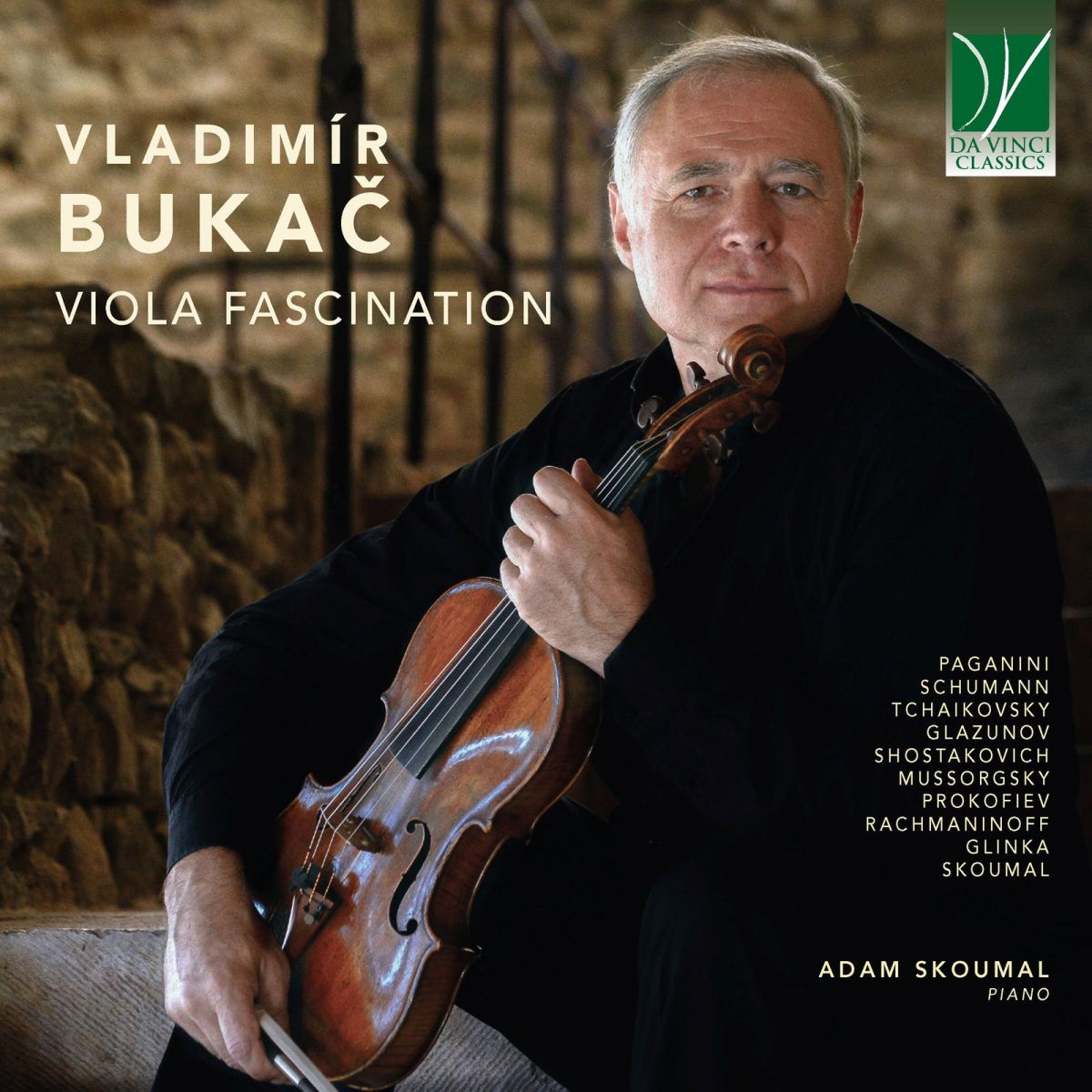 CD Shop - VLADIMíR BUKAč,ADAM SKOUMAL VIOLA FASCINATION