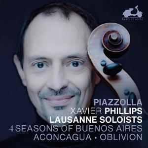 CD Shop - XAVIER PHILLIPS PIAZZOLLA: 4 SEASONS OF BUENOS AIRES