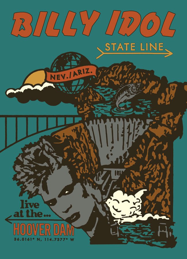 CD Shop - BILLY IDOL STATE LINE: LIVE AT TH...