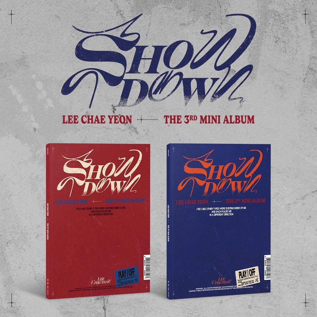 CD Shop - CHAE YEON LEE SHOWDOWN