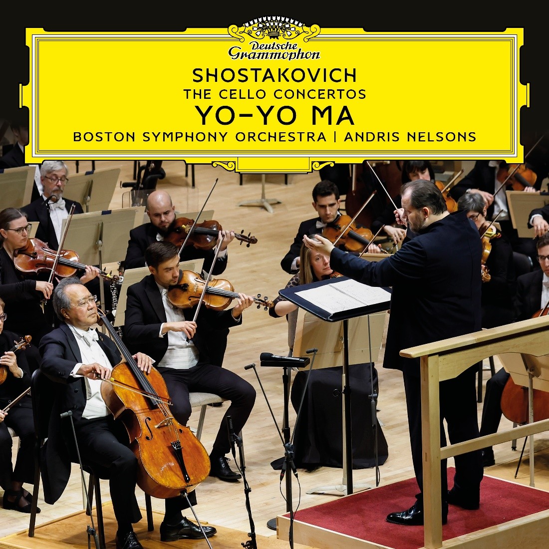 CD Shop - YO-YO MA,BOSTON SYMPHONY ORCHESTRA,ANDRIS NELSONS SHOSTAKOVICH: THE CELL...