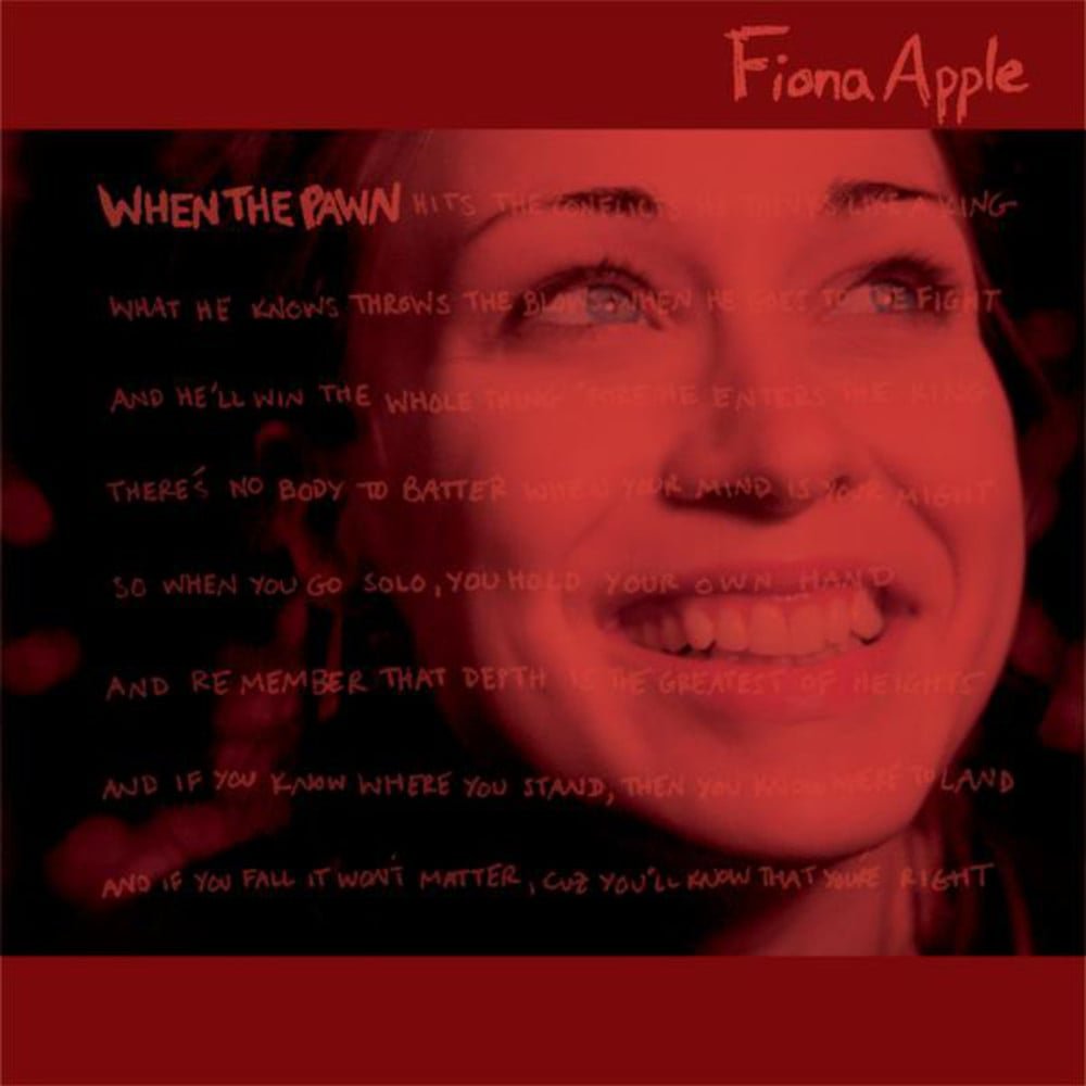 CD Shop - FIONA APPLE WHEN THE PAWN...