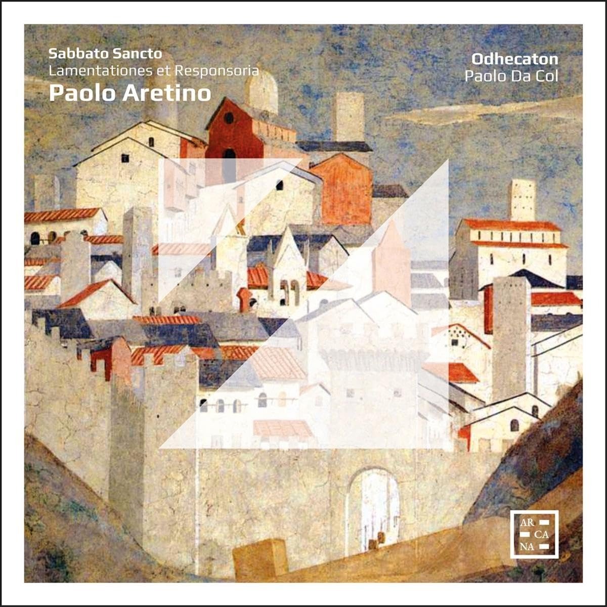 CD Shop - ODHECATON ARETINO: SABBATO SANCTO