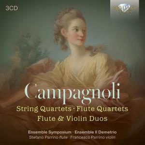 CD Shop - ENSEMBLE SYMPOSIUM,IL DEMETRIO CAMPAGNOLI: STRING QUA...
