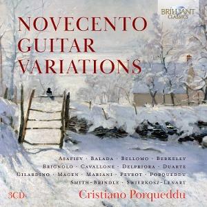 CD Shop - CRISTIANO PORQUEDDU NOVECENTO GUITAR VARIA...