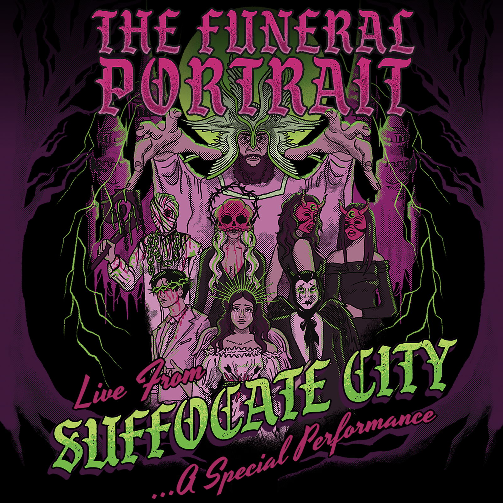 CD Shop - THE FUNERAL PORTRAIT LIVE FROM SUFFOCATE CITY
