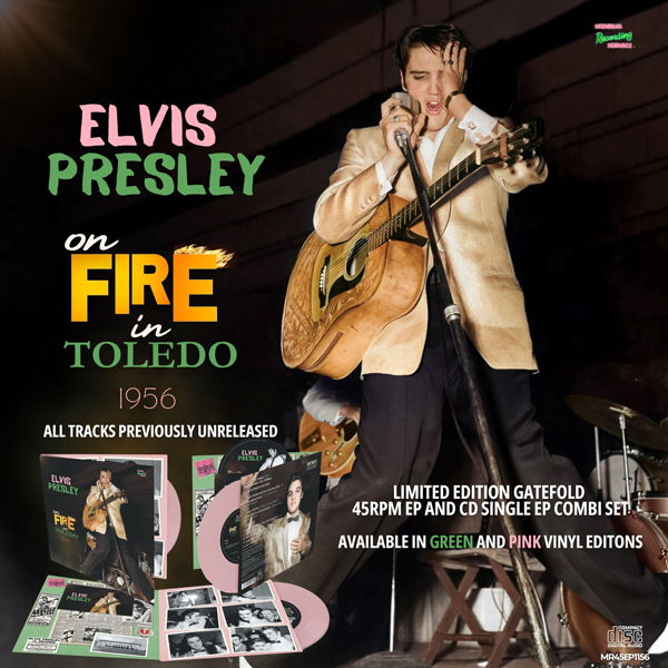 CD Shop - ELVIS PRESLEY ELVIS PRESLEY ON FIRE ...