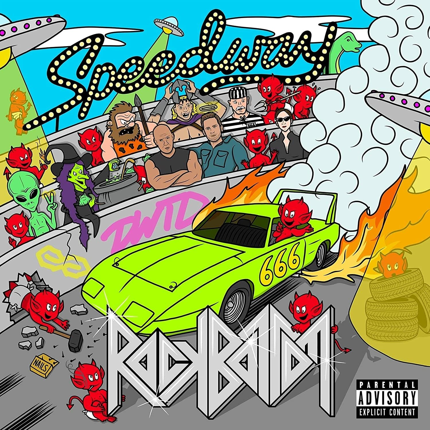 CD Shop - ROCK BOTTOM SPEEDWAY