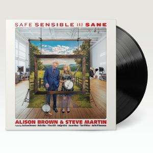 CD Shop - ALISON BROWN,STEVE MARTIN SAFE, SENSIBLE AND SANE