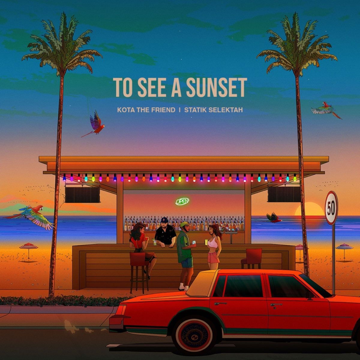 CD Shop - KOTA THE FRIEND,STATIK SELEKTAH TO SEE A SUNSET
