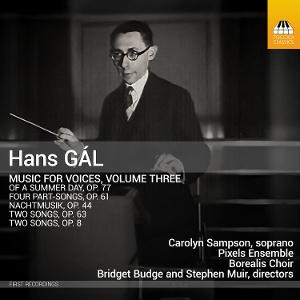 CD Shop - CAROLYN SAMPSON,PIXELS ENSEMBLE,BOREALIS CHOIR HANS GAL: MUSIC FOR VO...