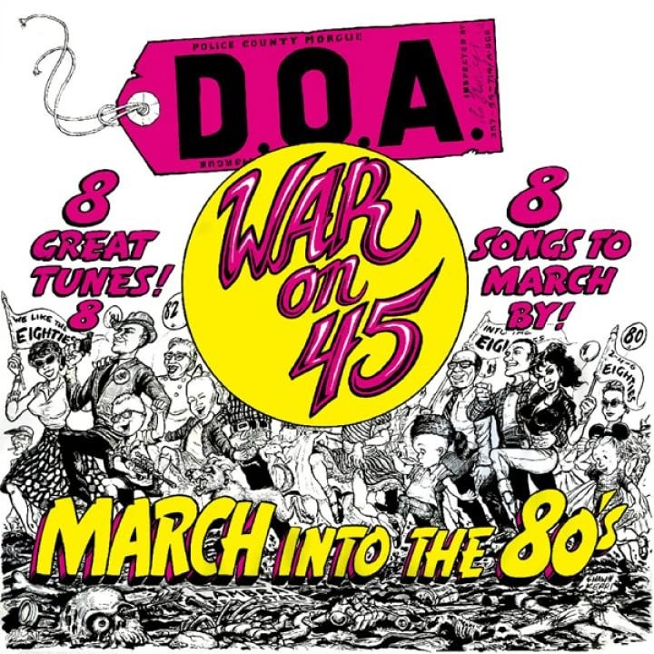 CD Shop - D.O.A. WAR ON 45