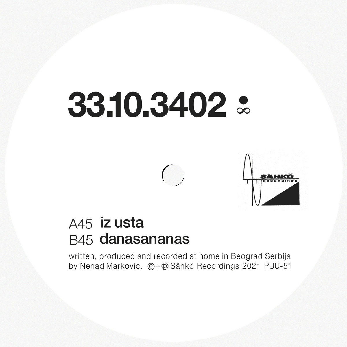 CD Shop - THIRTYTHREE.10.3402 IZ USTA