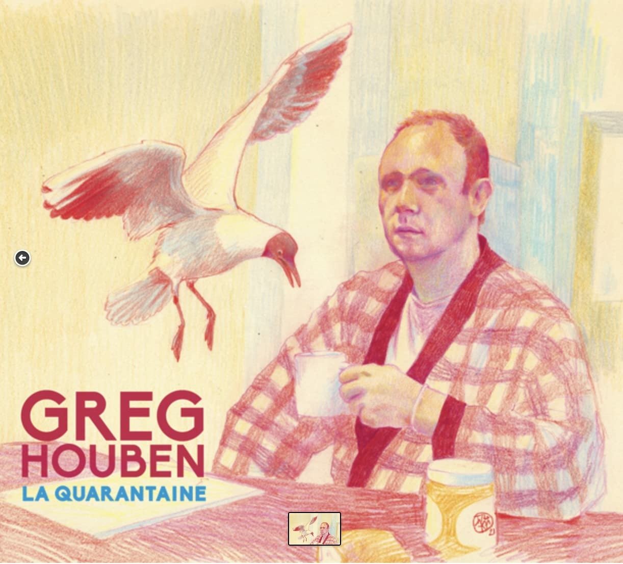 CD Shop - GREG HOUBEN LA QUARANTAINE