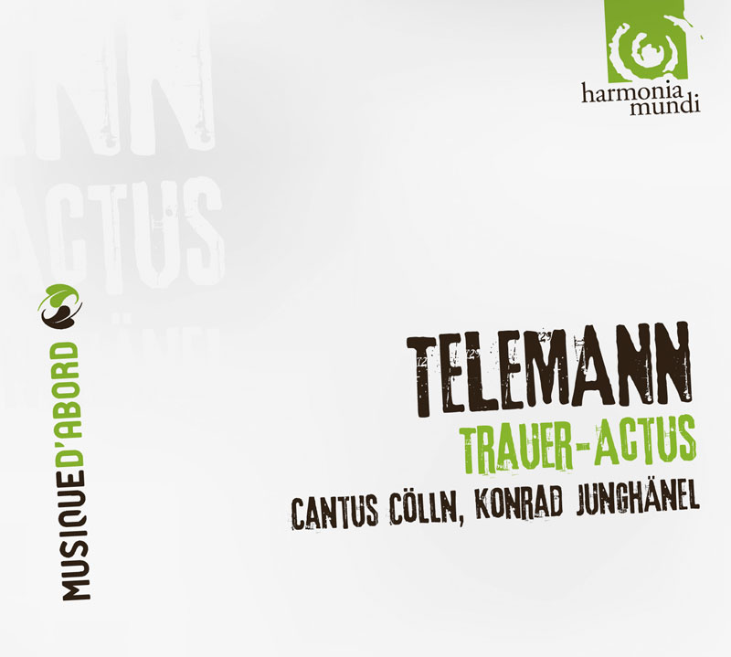 CD Shop - TELEMANN TRAUER-ACTUS