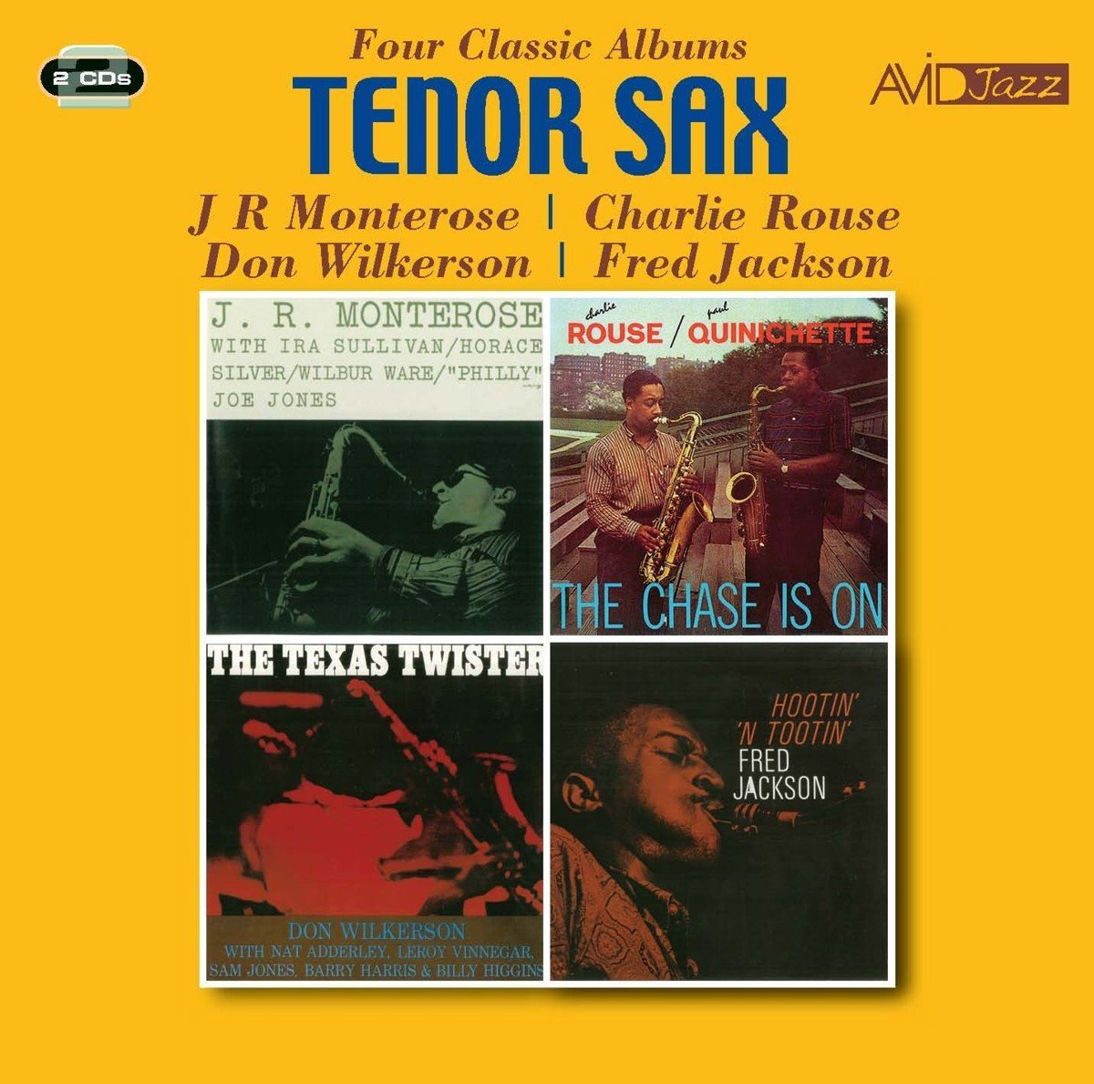 CD Shop - J.R. MONTEROSE,CHARLIE ROUSE,DON WILKERSON,FRED JACKSON TENOR SAX - FOUR CLASS...